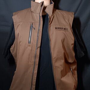 TRIMARK MENS M-HARDY ECO VEST - LARGE - BARK